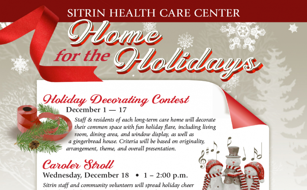 SITR Home for the Holidays Flyer