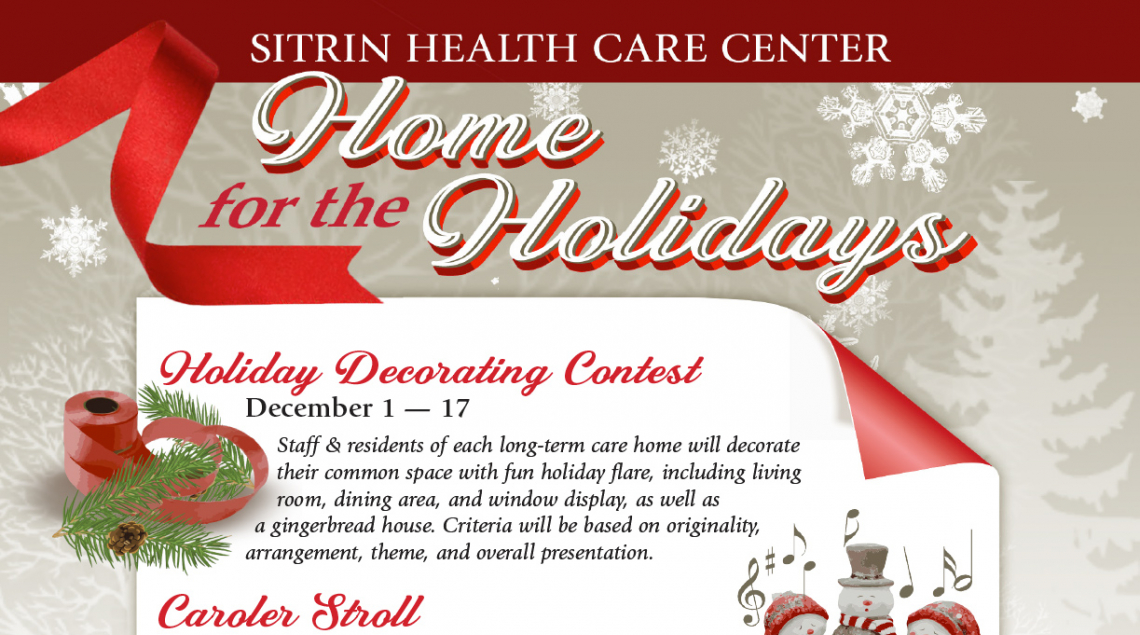 SITR Home for the Holidays Flyer