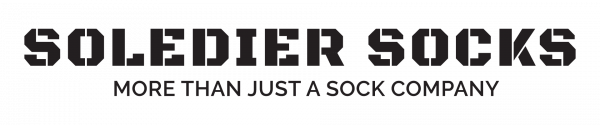 solediersocks primary tag black